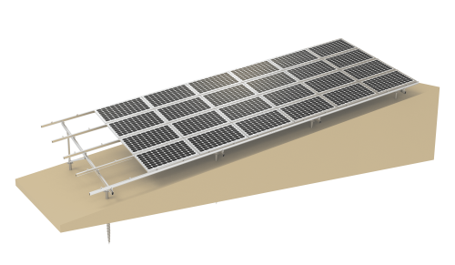 Ground Mounting-East West Adjustable